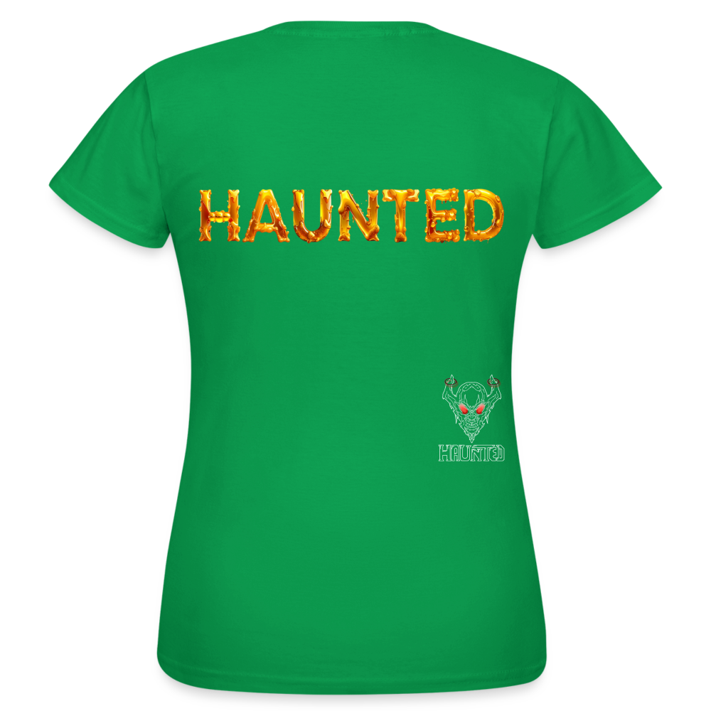 Women T-Shirt Golden Nectar Glow - Kelly Green