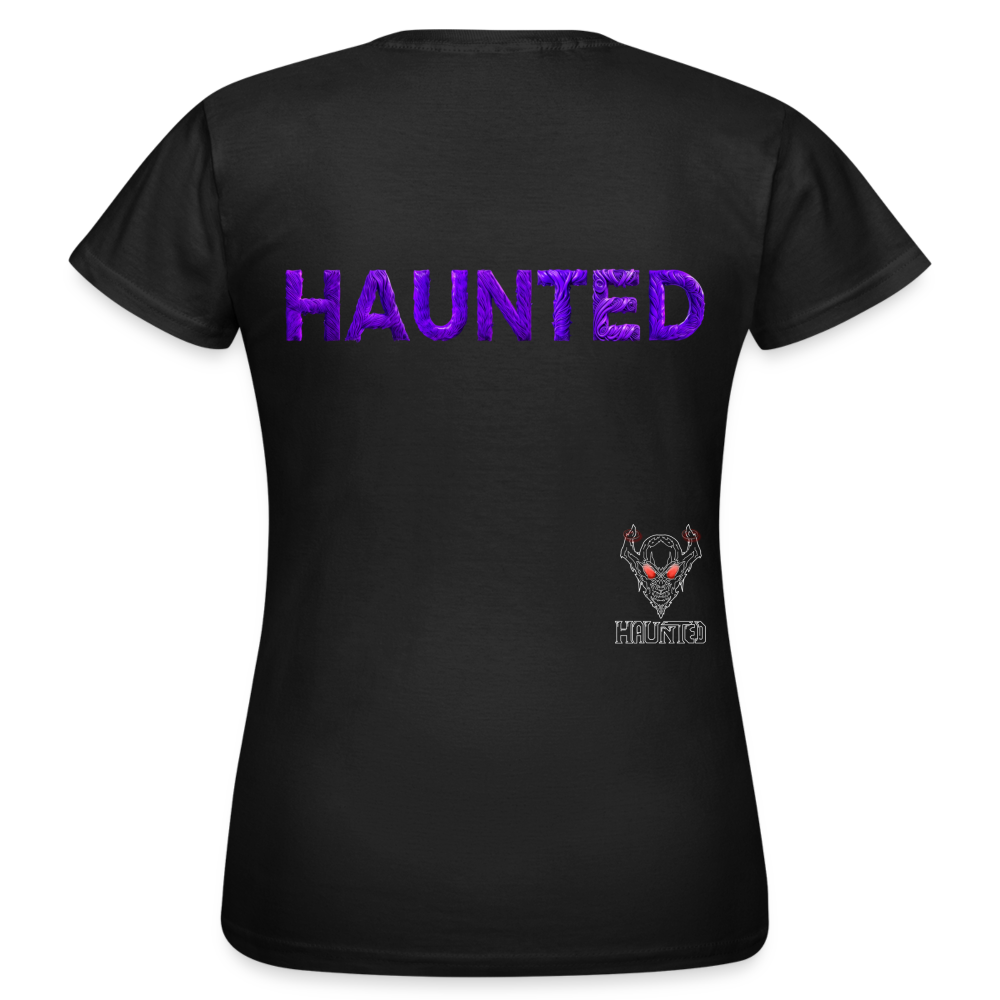 Women T-Shirt Enchanted Velvet Mist - Schwarz