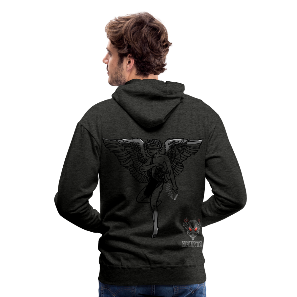 Men Hoodie Angel - Anthrazit