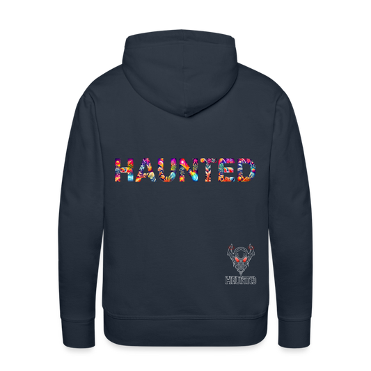 Men Hoodie Tropical Glow Essence - Navy
