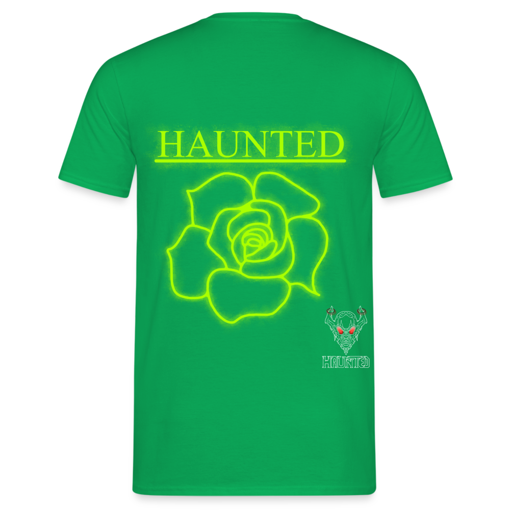 Men T-Shirt Poison Neon Rose - Kelly Green
