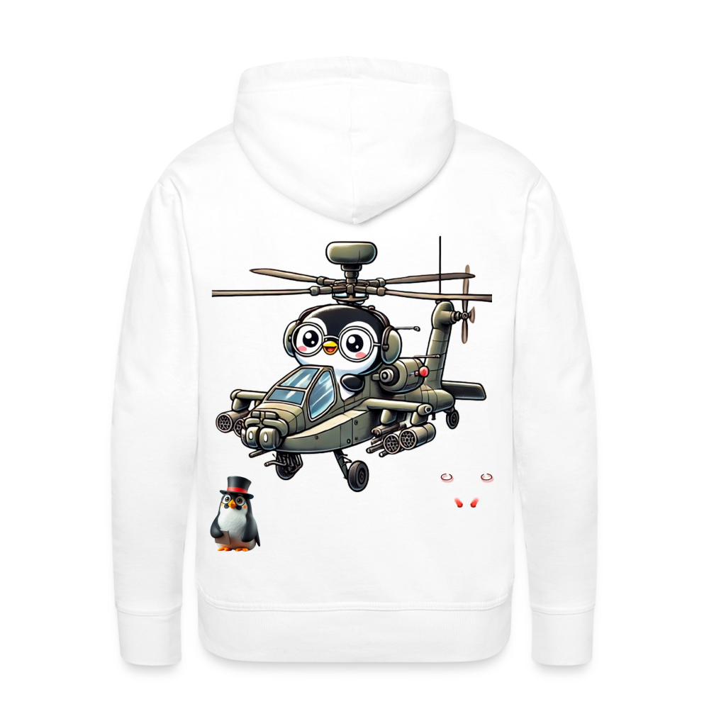 Men Hoodie KasPenguin in Apache - Weiß
