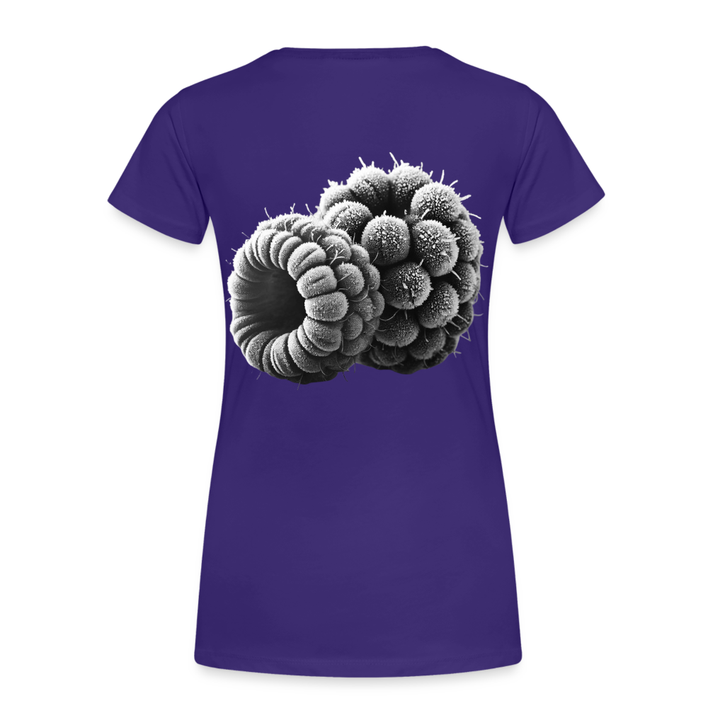 Women T-Shirt Frozen Berries - Lila