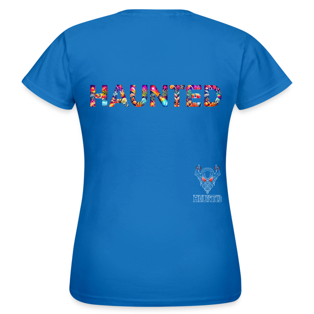 Women T-Shirt Amber Flame Essence - Royalblau
