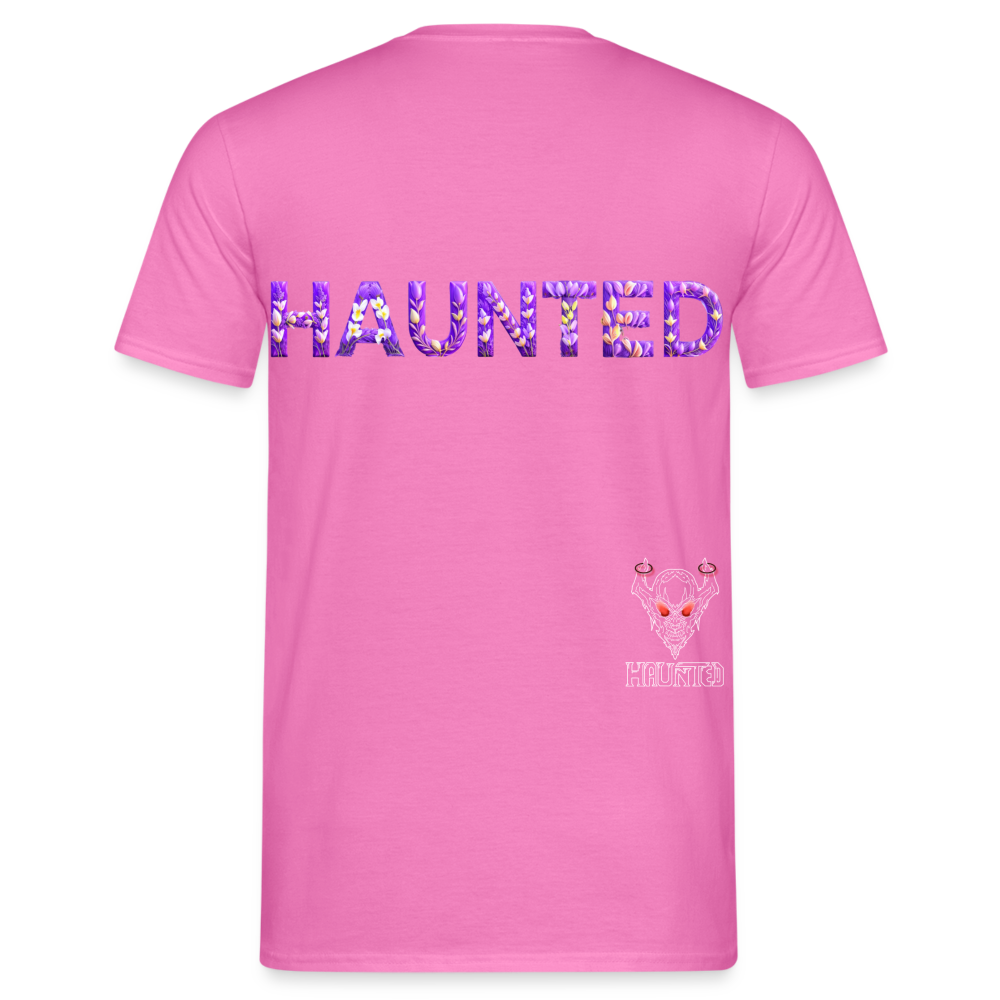 Men T-Shirt Lavender Bloom Essence - Pink