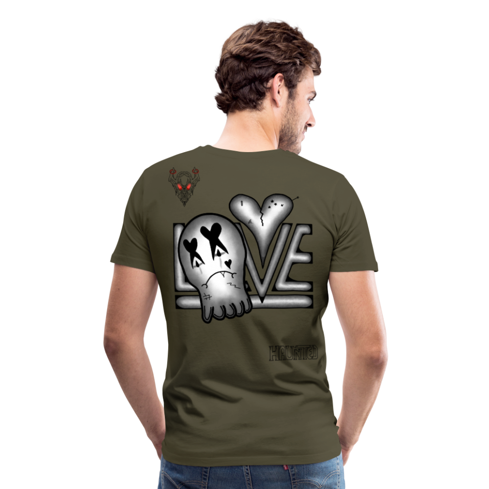 Man T-Shirt LOVE - Khaki