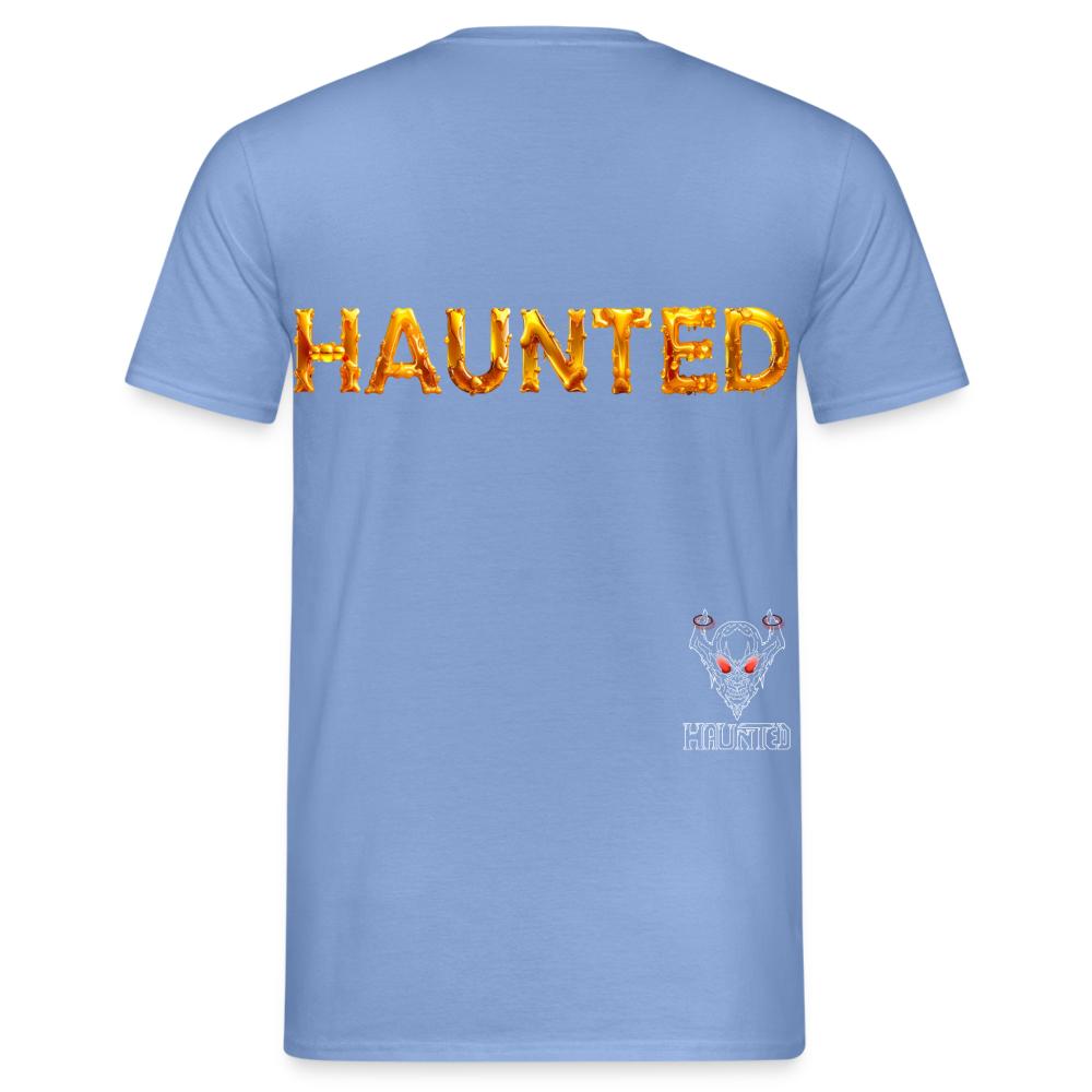 Men T-Shirt Golden Nectar Glow - carolina blue