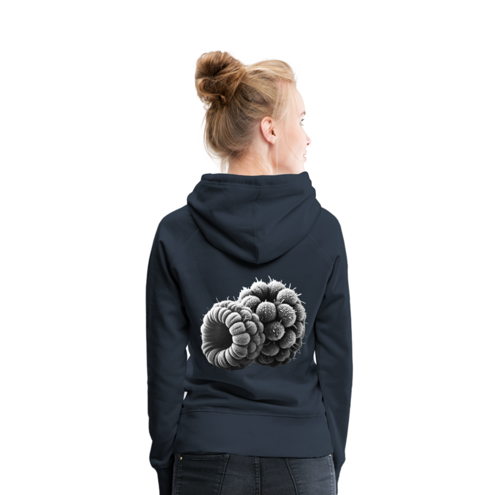 Women Hoodie Frozen Berries - Navy