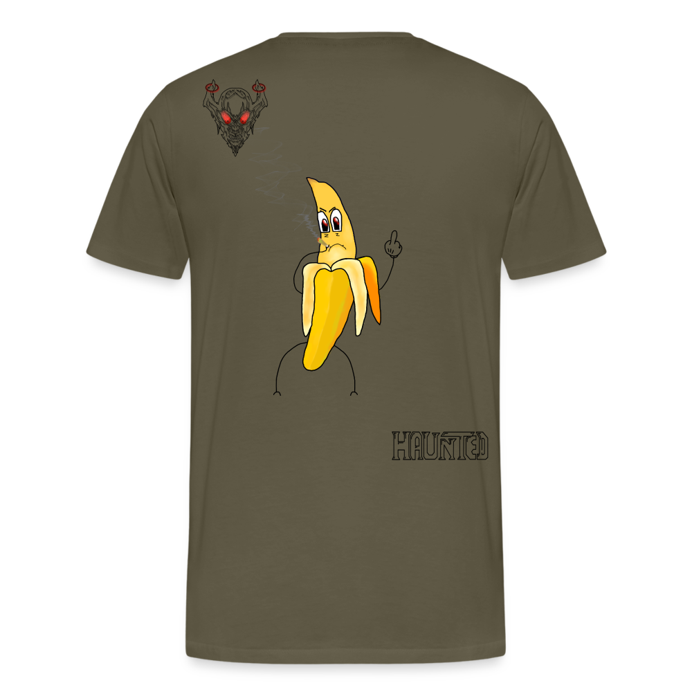 Man T-Shirt Pissed Bananna - Khaki