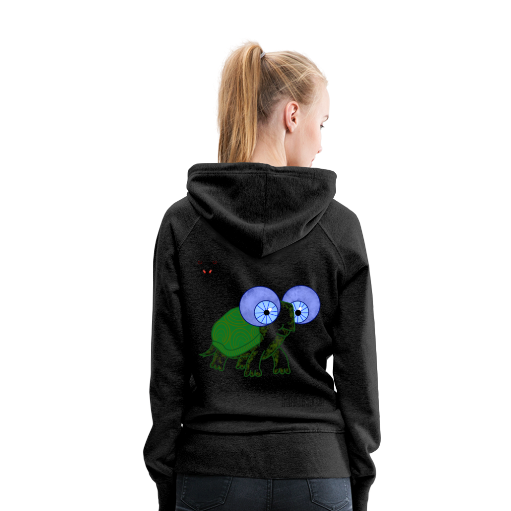 Woman Hoodie Turtle - Anthrazit