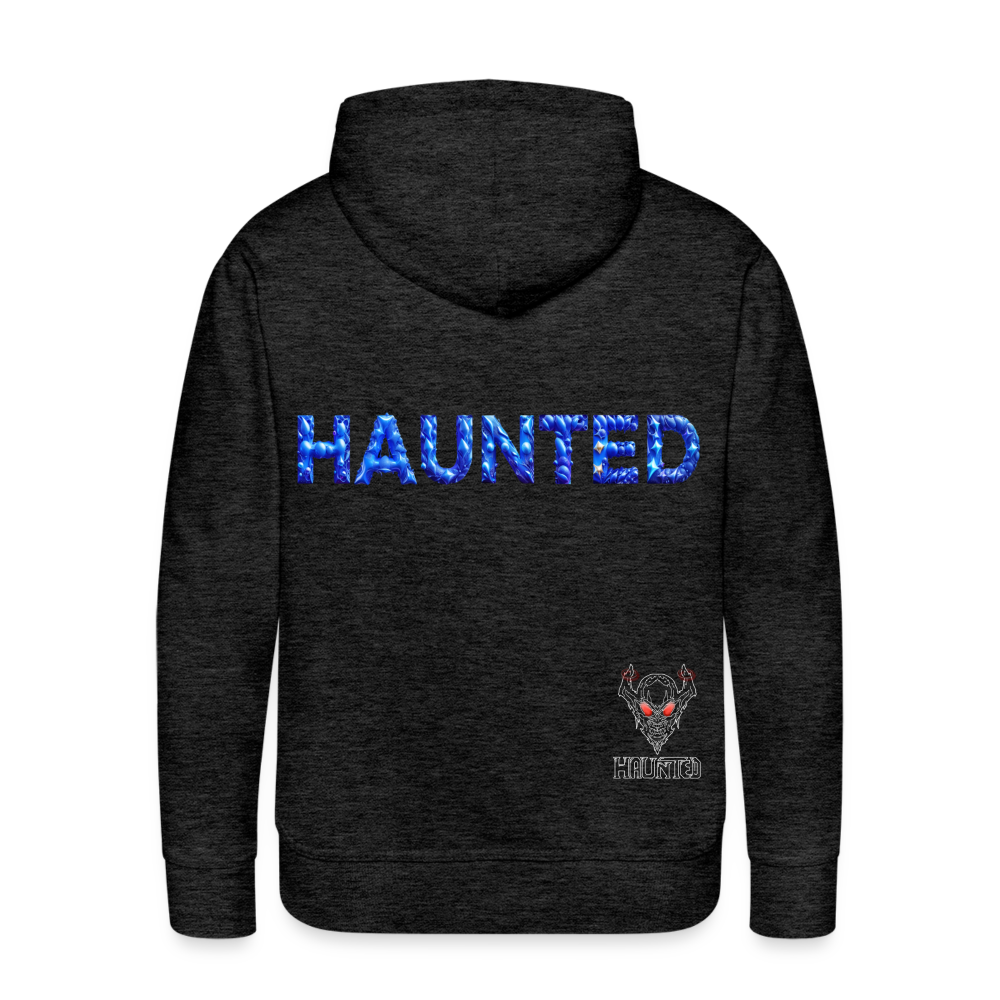 Men Hoodie Sapphire Night Glow - Anthrazit