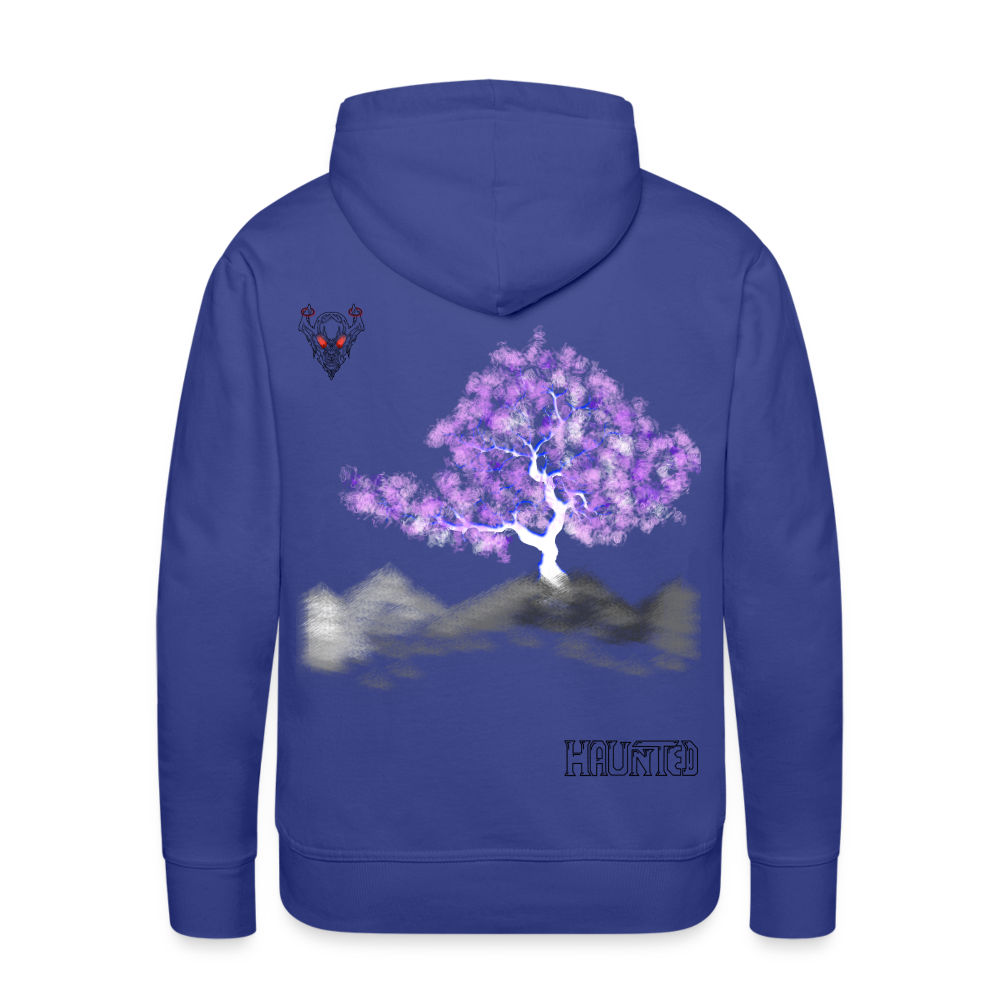 Man Hoodie Cherry Blossom - Königsblau