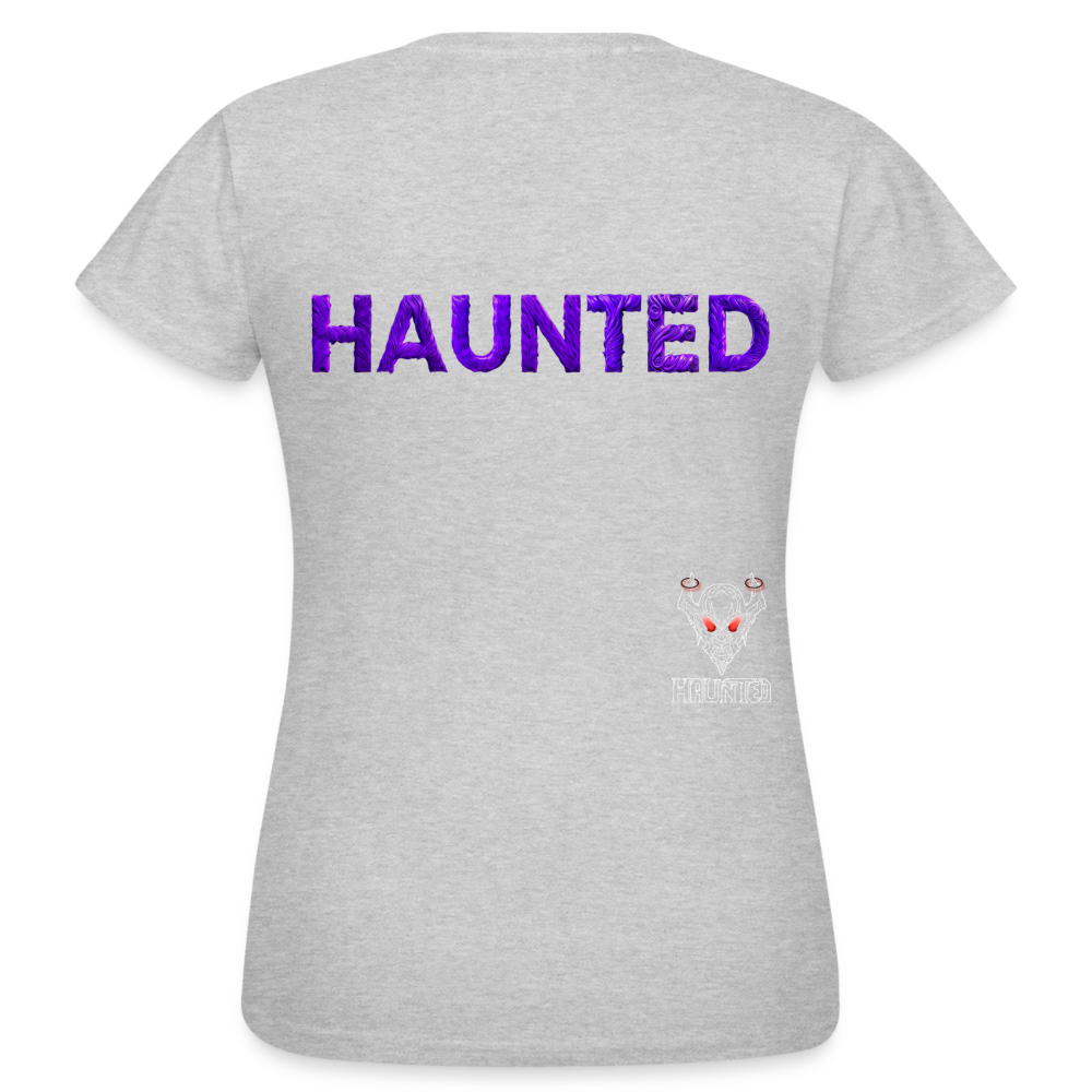 Women T-Shirt Enchanted Velvet Mist - Grau meliert