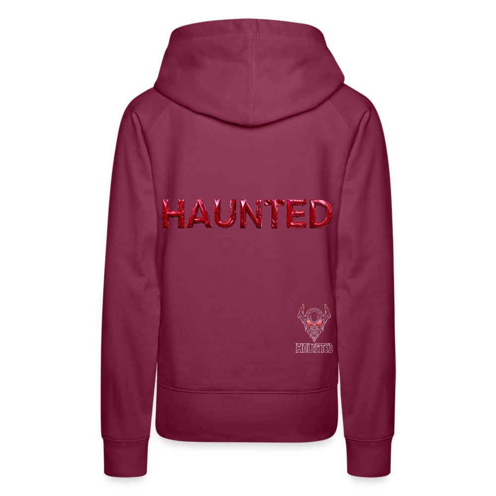 Women Hoodie Ruby Flame Elixir - Bordeaux