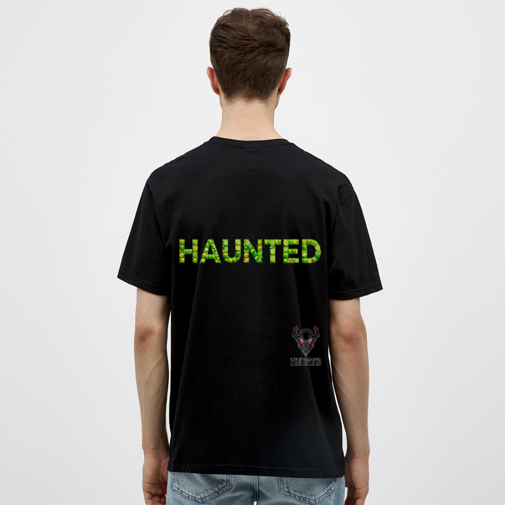 Männer T-Shirt Citrus Burst Splash - Schwarz