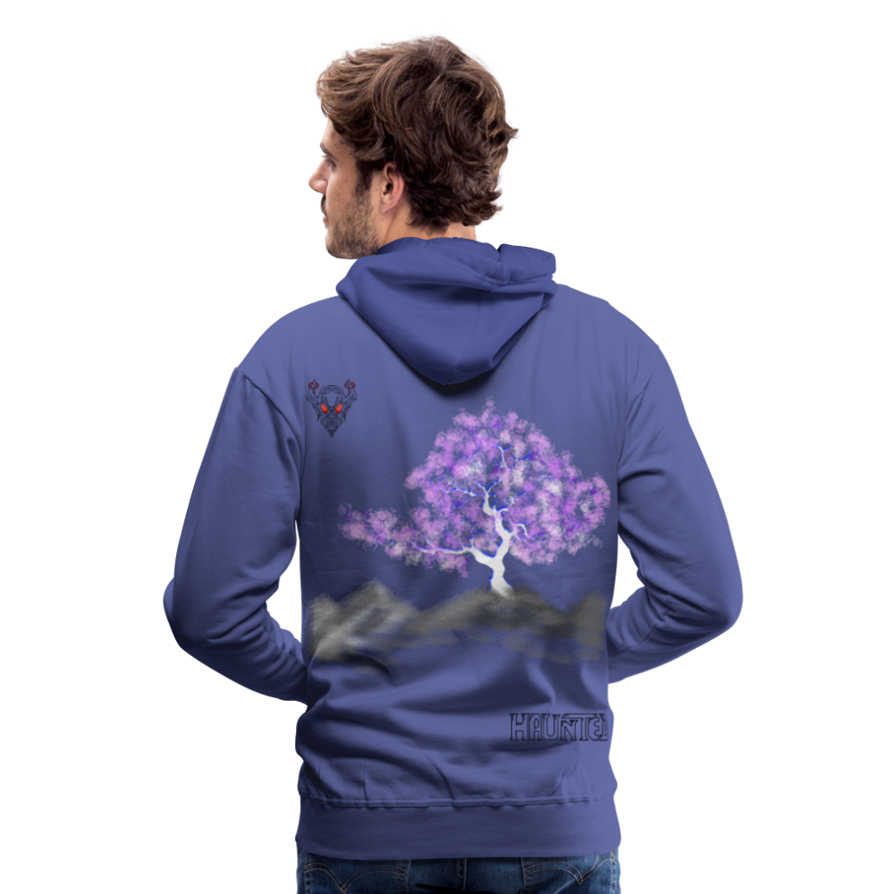 Man Hoodie Cherry Blossom - Königsblau