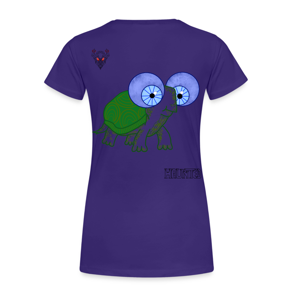 Woman T-Shirt Turtle - Lila