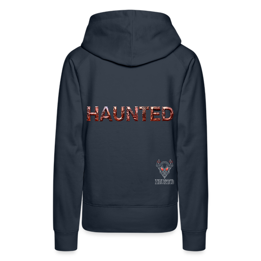 Women Hoodie Forged Ember Steel - Navy