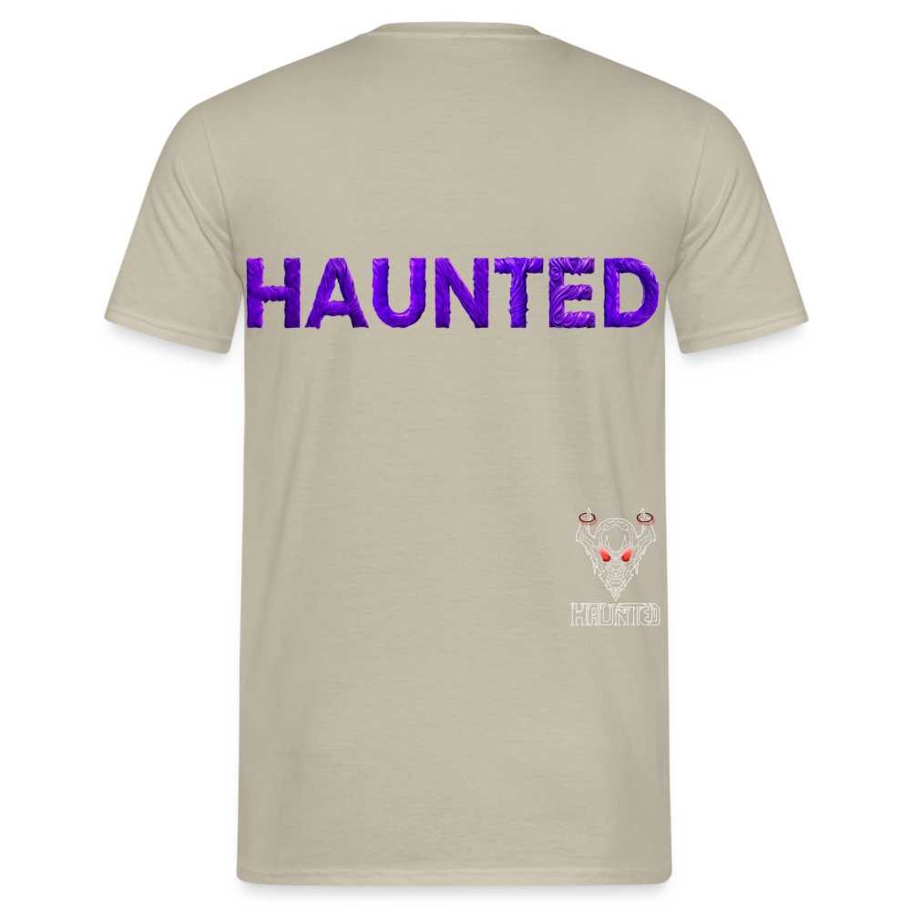 Men T-Shirt Enchanted Velvet Mist - Sandbeige