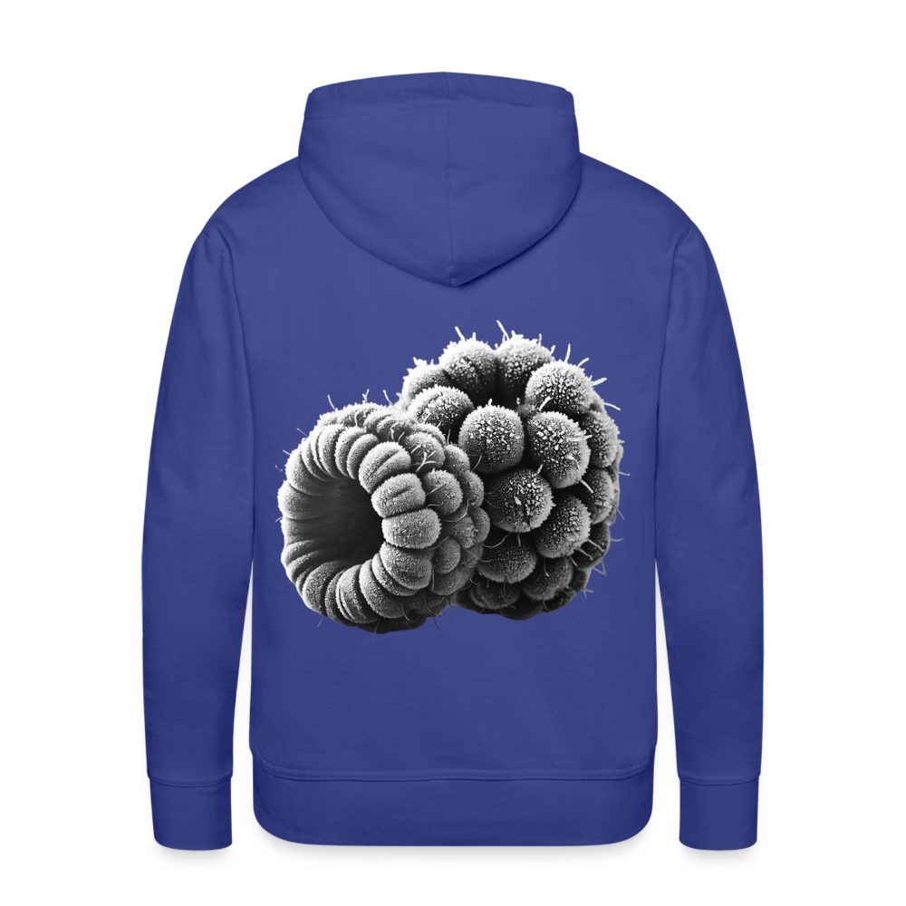 Men Hoodie Frozen Berries - Königsblau