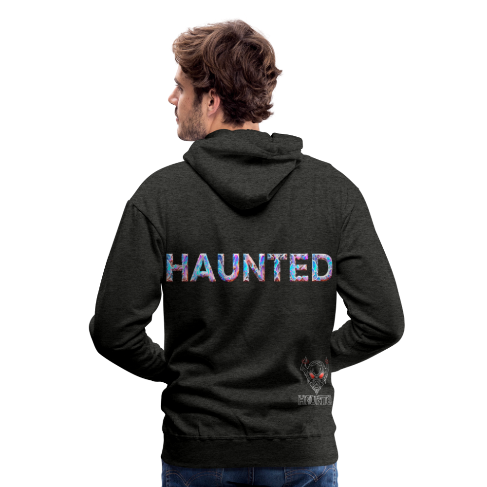 Men Hoodie Opal Aura Mist - Anthrazit