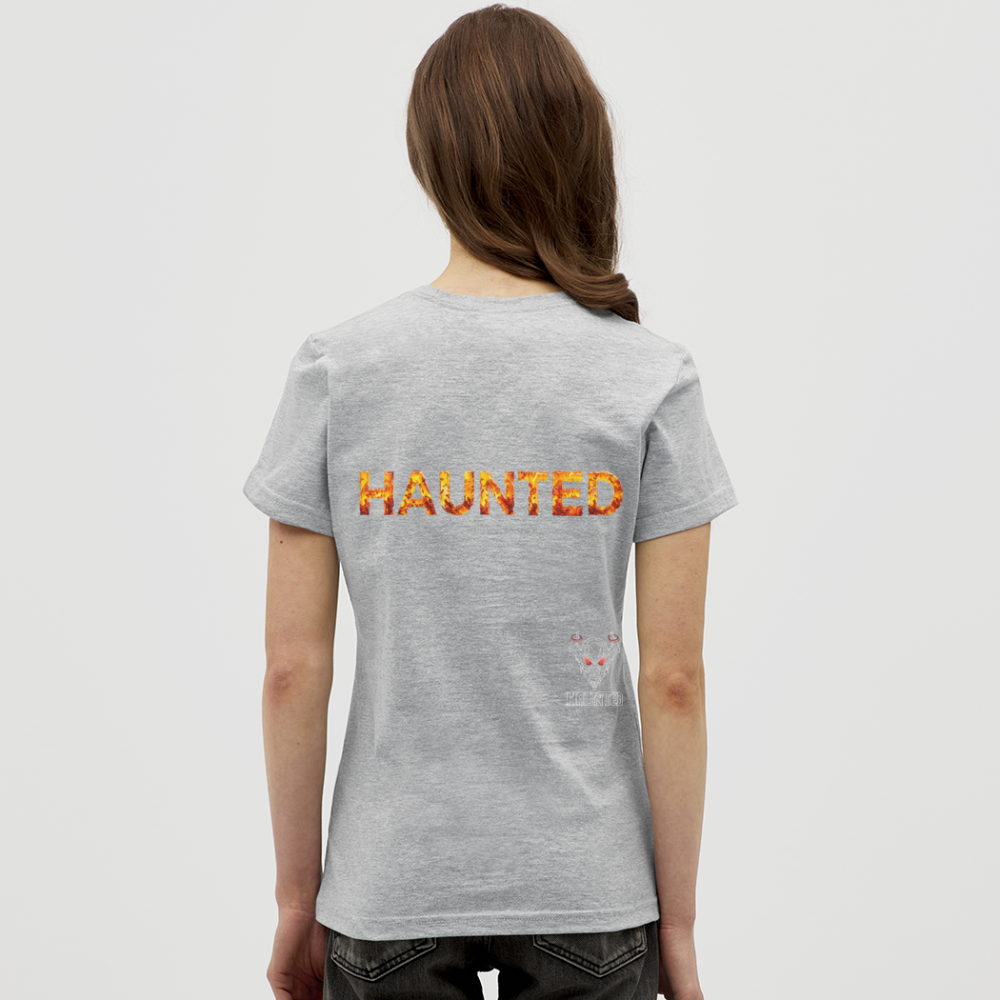 Women T-Shirt Amber Flame Essence - Grau meliert