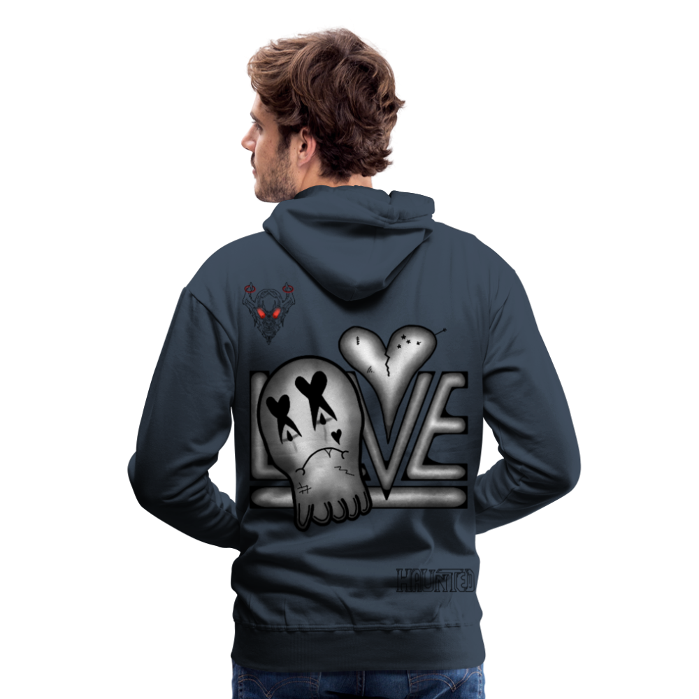 Man Hoodie LOVE - Navy