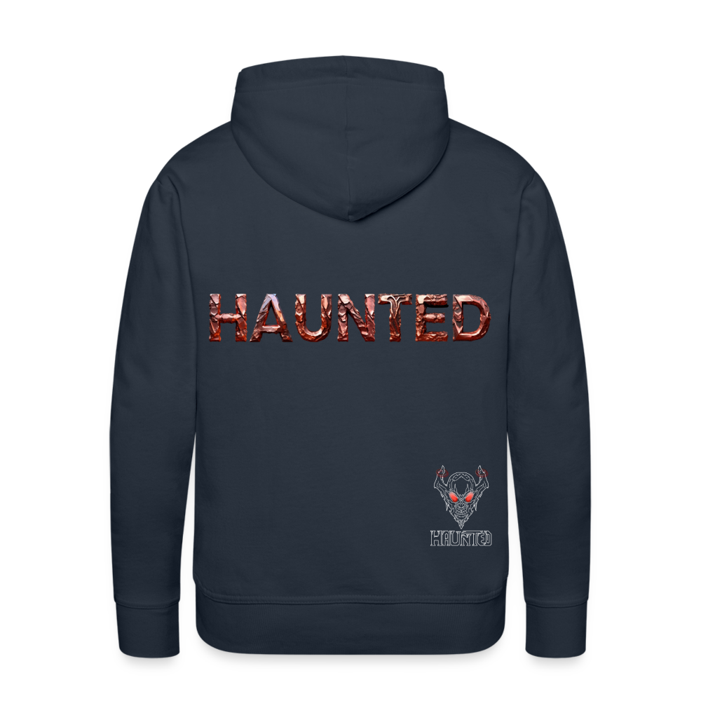 Men Hoodie Forged Ember Steel - Navy