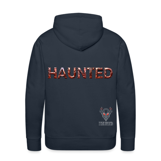 Men Hoodie Forged Ember Steel - Navy