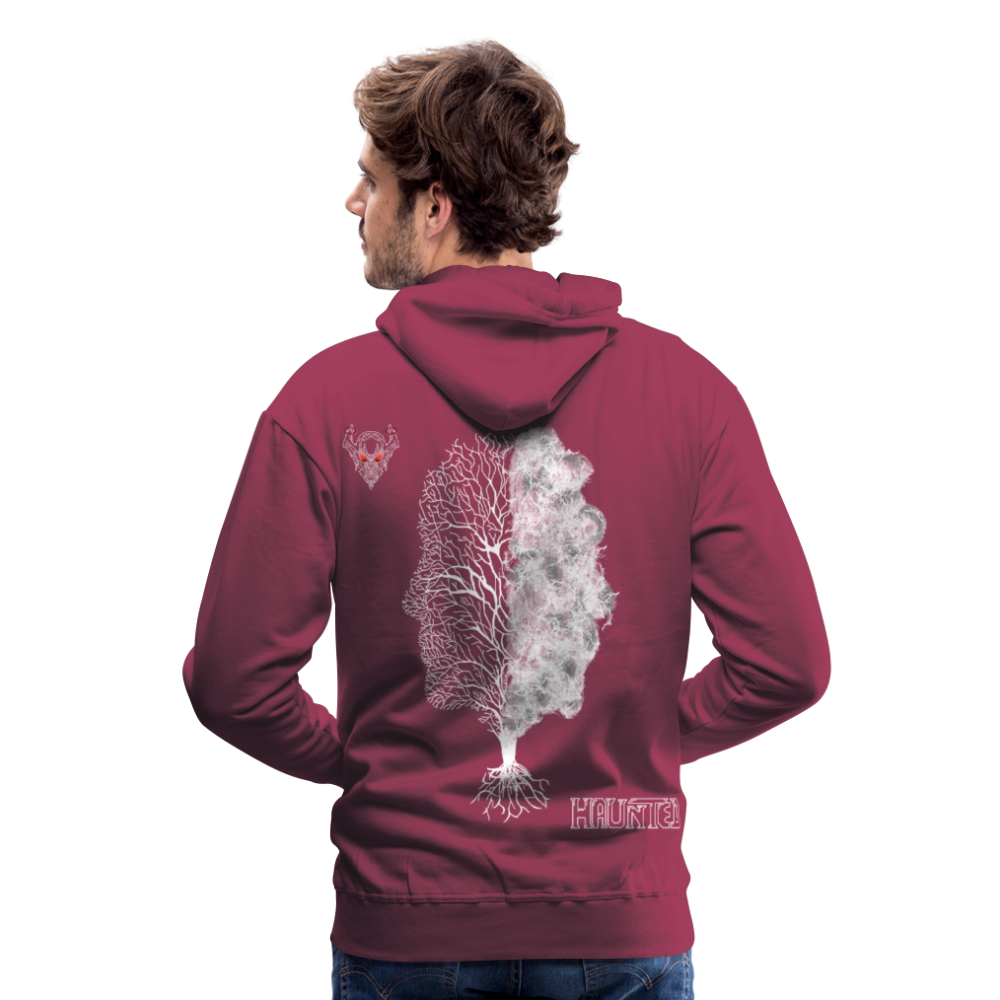 Man Hoodie Dead or Alive - Bordeaux