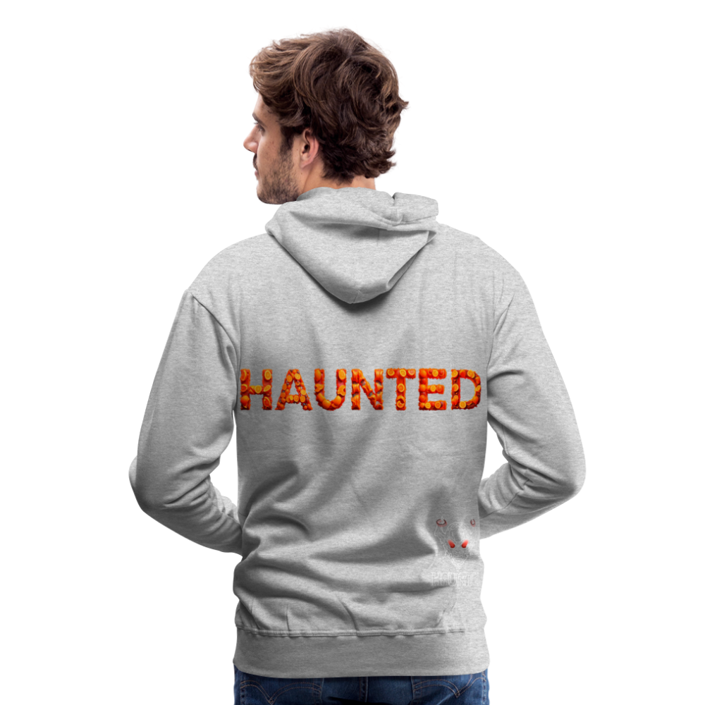 Men Hoodie Citrus Burst Zest - Grau meliert