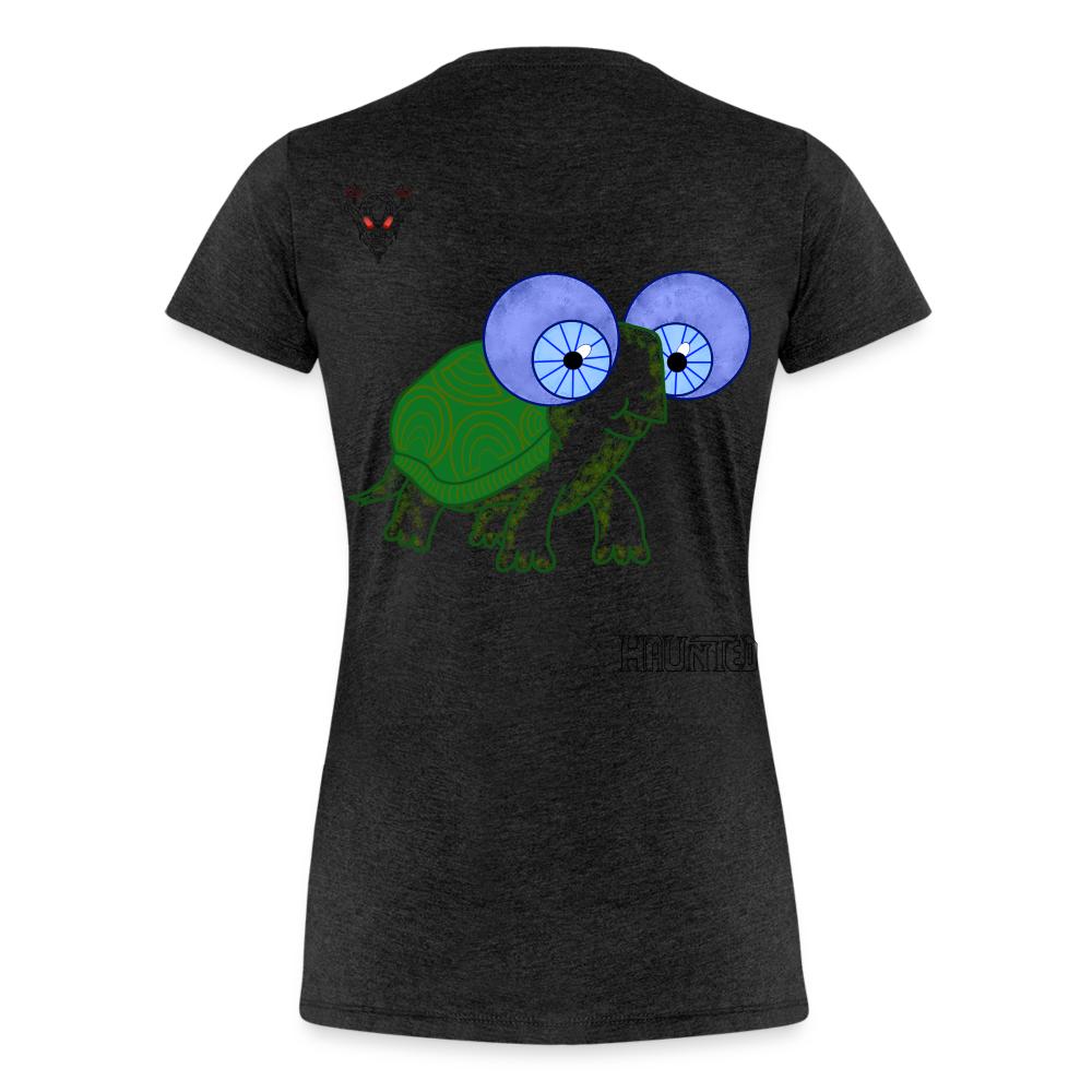 Woman T-Shirt Turtle - Anthrazit