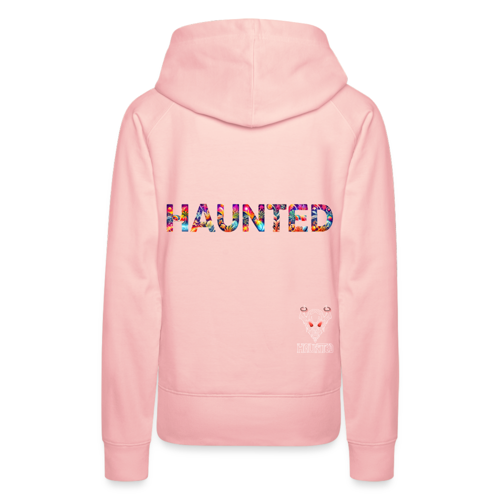 Women Hoodie Tropical Glow Essence - Kristallrosa