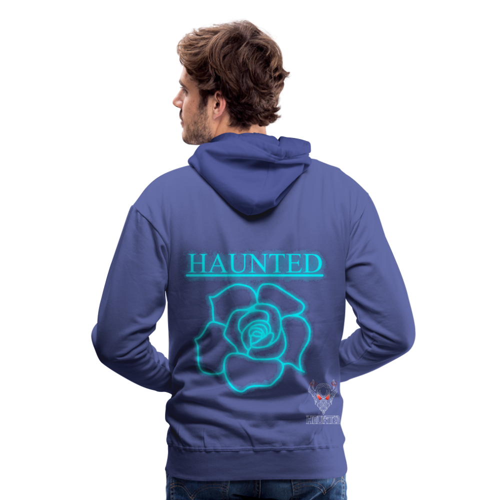 Men Hoodie Original Neon Rose - Königsblau
