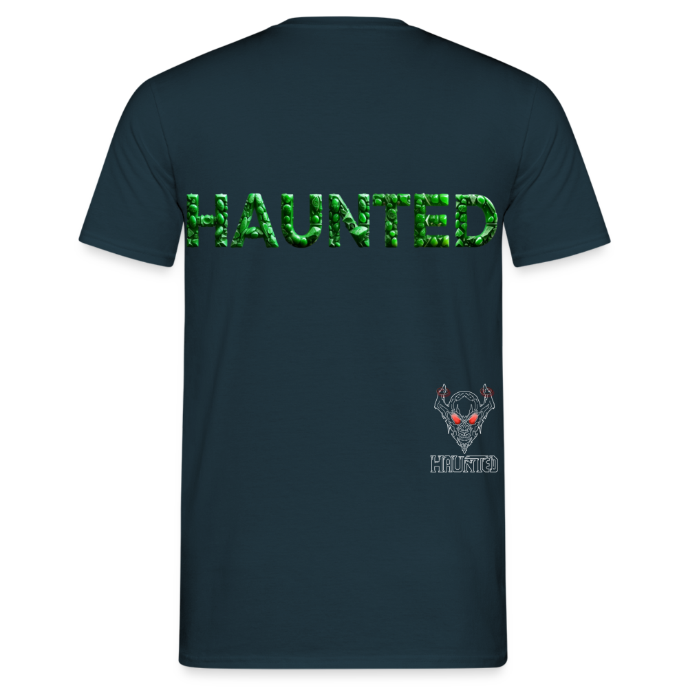Men T-Shirt Emerald Gem Elixir - Navy