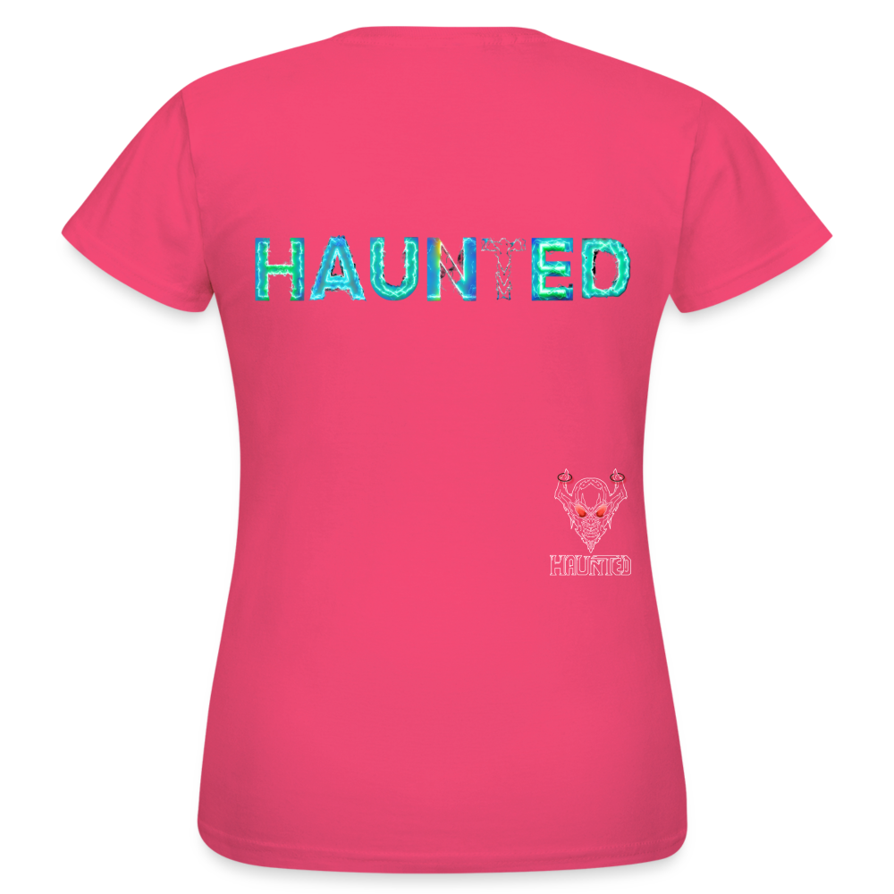 Women T-Shirt Neon Surge Aura - Azalea