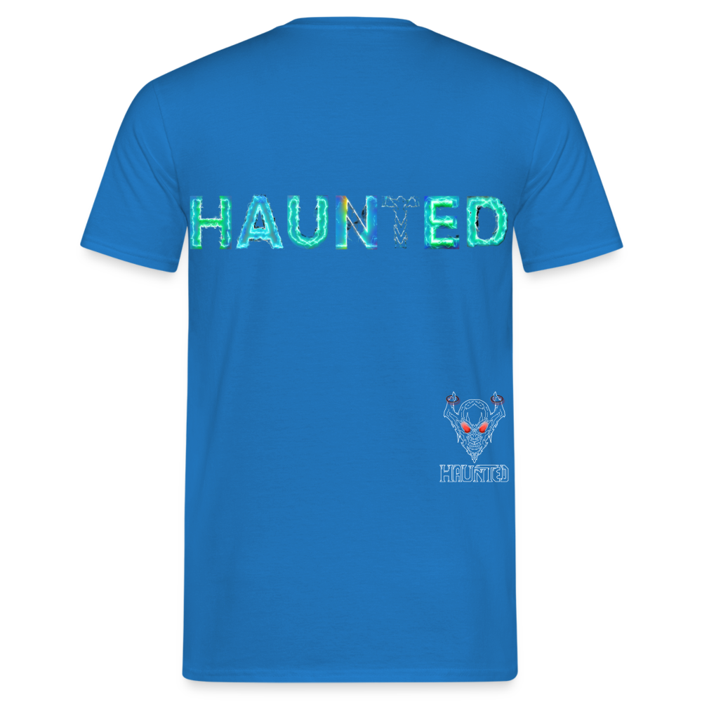 Men T-Shirt Neon Surge Aura - Royalblau
