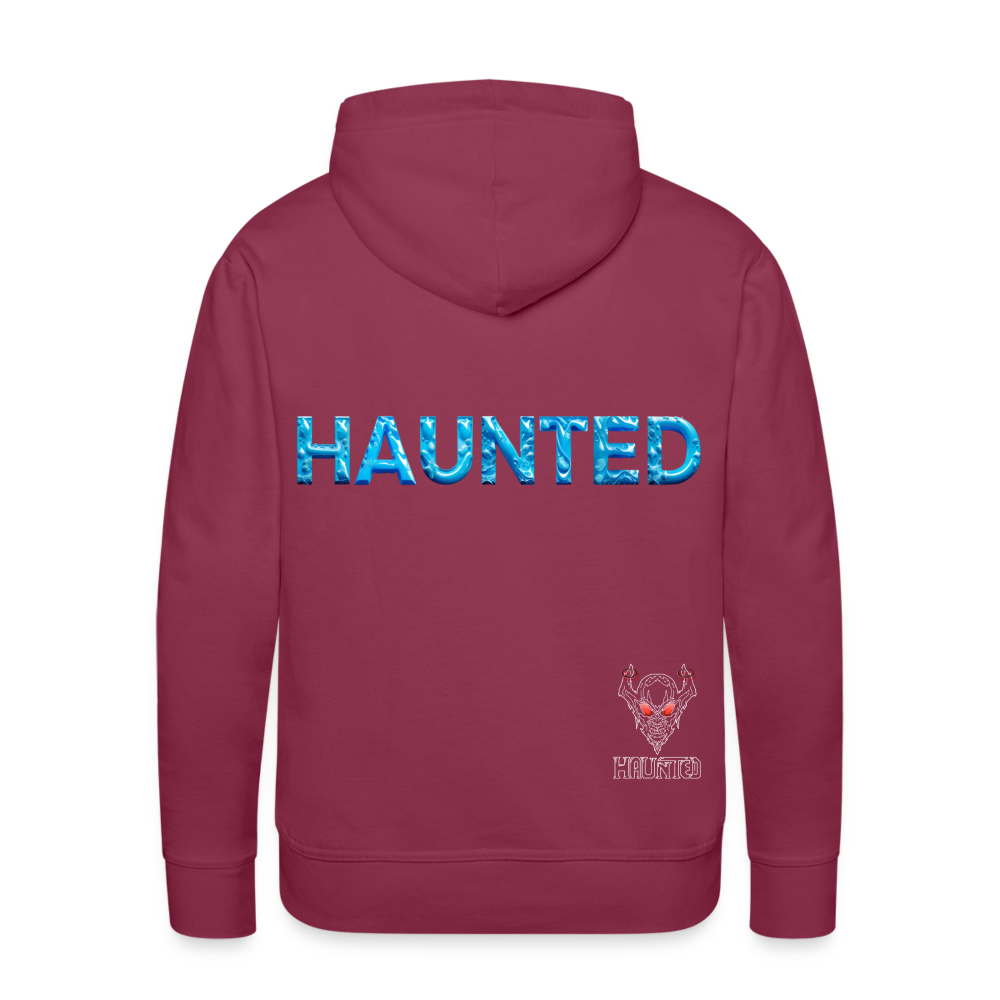 Men Hoodie Aqua Spirit Flow - Bordeaux