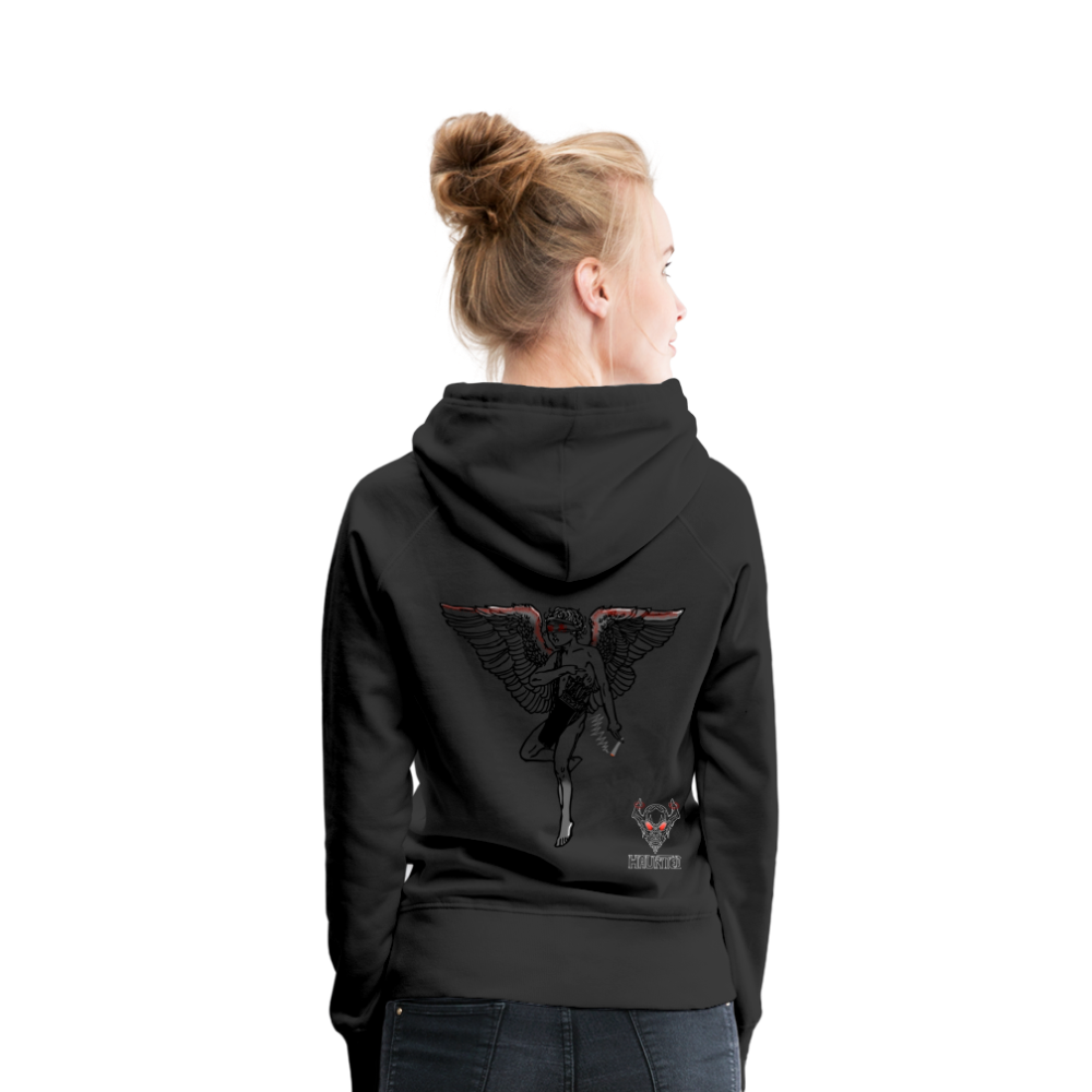 Woman Hoodie There Is No Heaven bloody - Schwarz