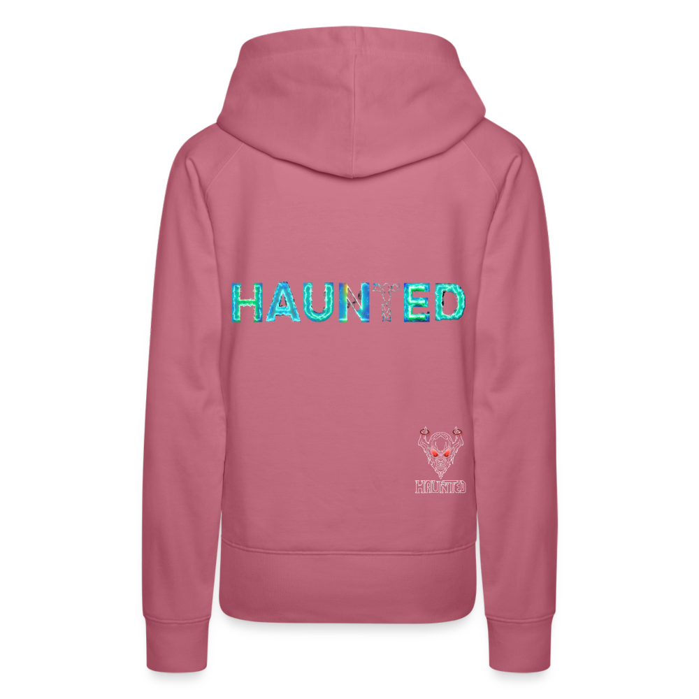 Women Hoodie Neon Surge Aura - Malve