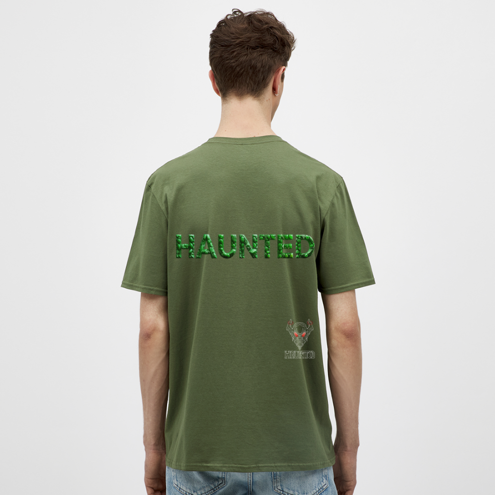 Men T-Shirt Emerald Gem Elixir - Militärgrün