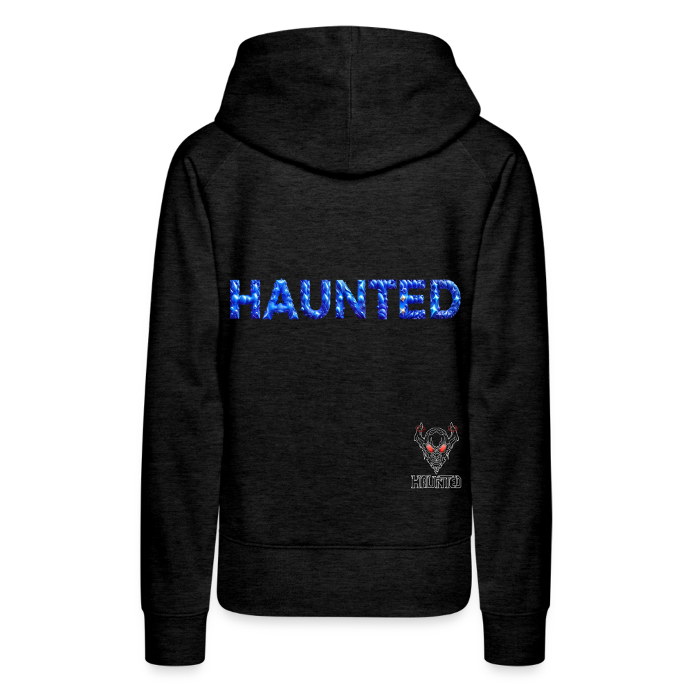 Women Hoodie Sapphire Night Glow - Anthrazit