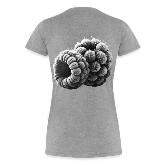 Women T-Shirt Frozen Berries - Grau meliert