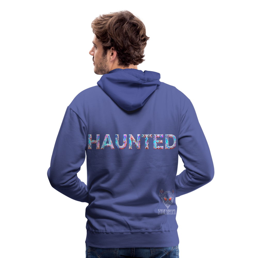 Men Hoodie Opal Aura Mist - Königsblau