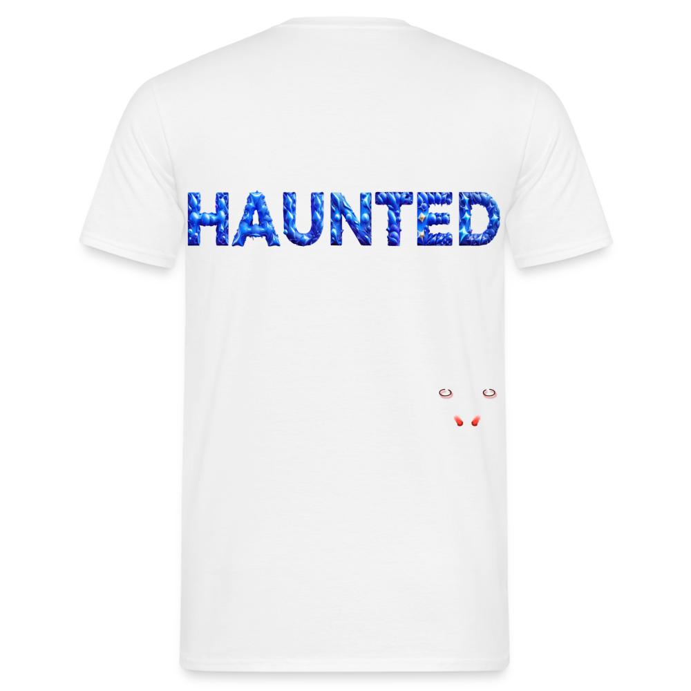 Men T-Shirt Sapphire Night Glow - Weiß