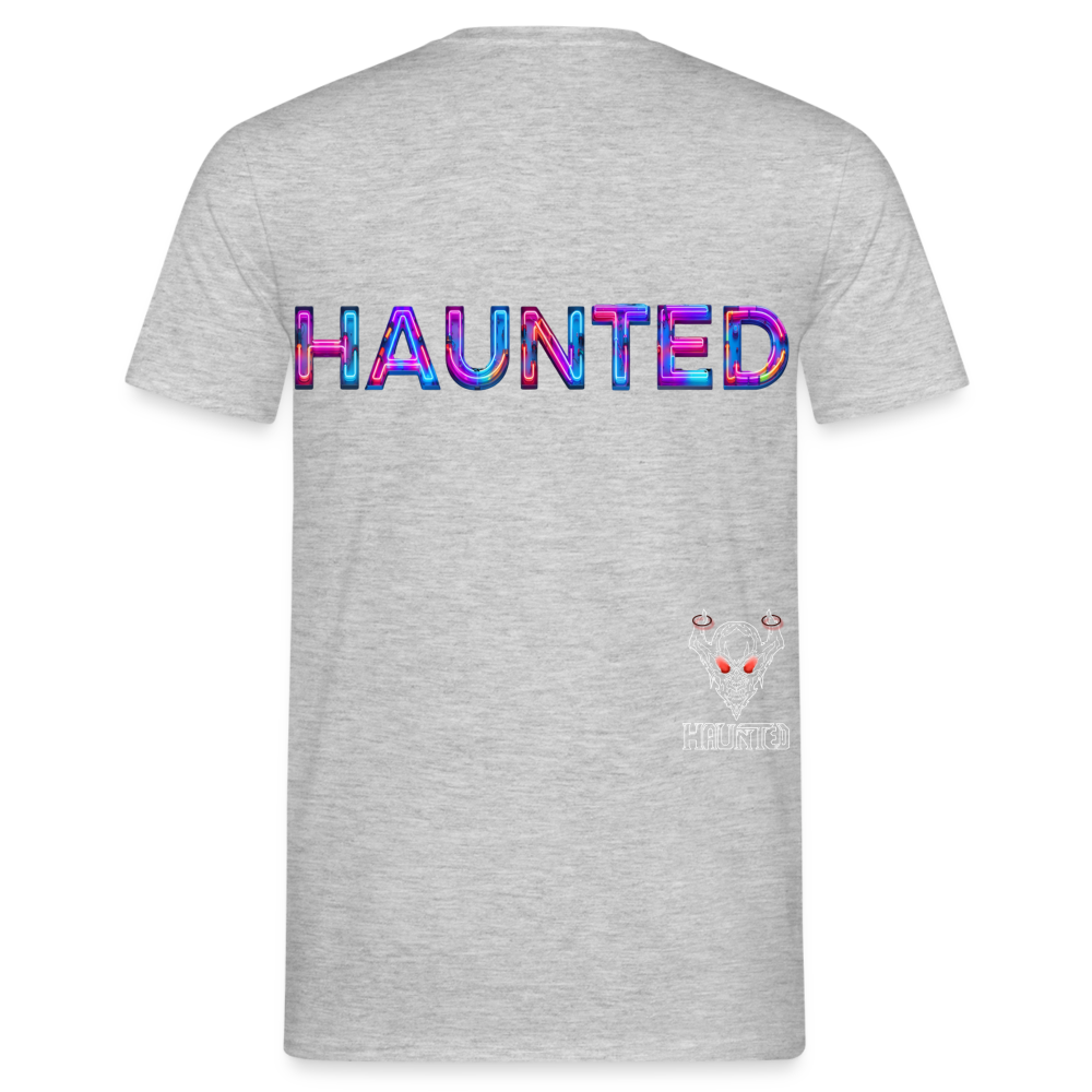 Men T-Shirt Neon Pulse Energy - Grau meliert