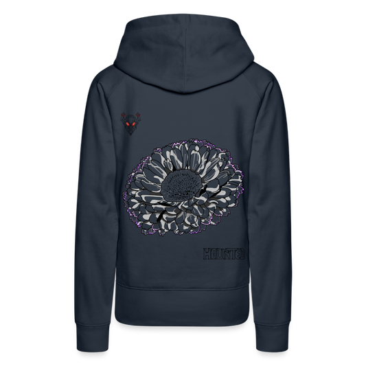 Woman Hoodie Calendula - Navy