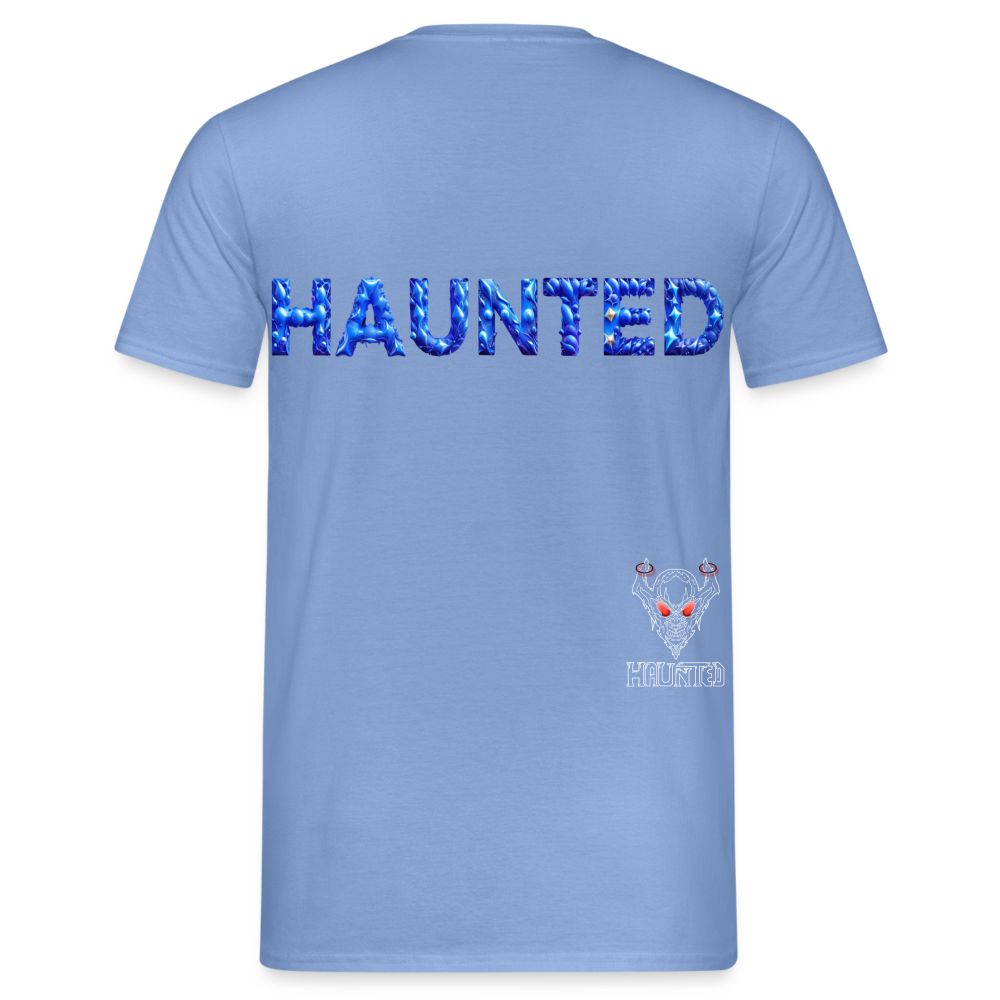 Men T-Shirt Sapphire Night Glow - carolina blue