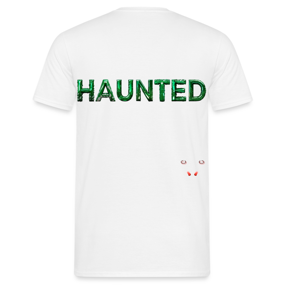 Men T-Shirt Mystic Emerald Dew - Weiß