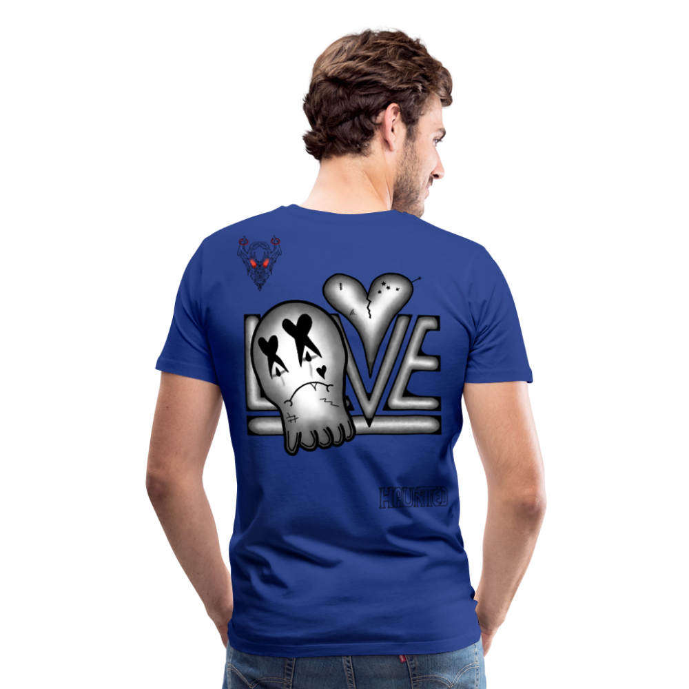Man T-Shirt LOVE - Königsblau